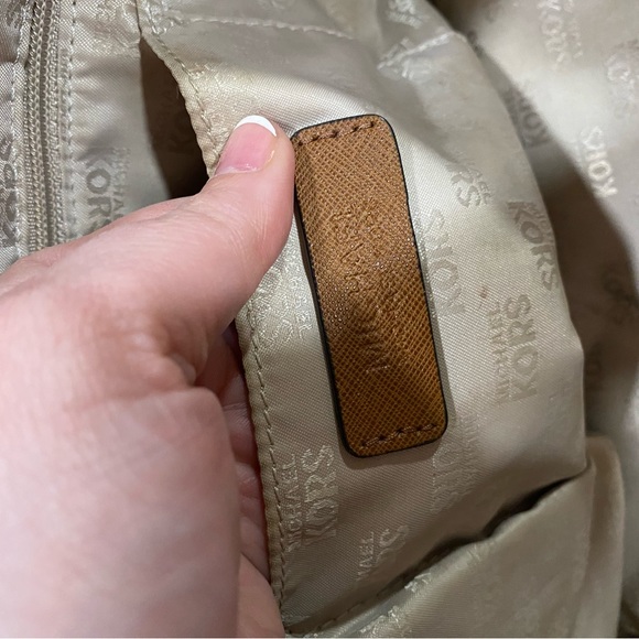 Michael Kors Summer Blue & White Tote - Picture 5 of 5